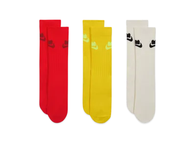 Nike x LEGO Collection Everyday Essentials Crew Socks (3 pairs) "Multi"