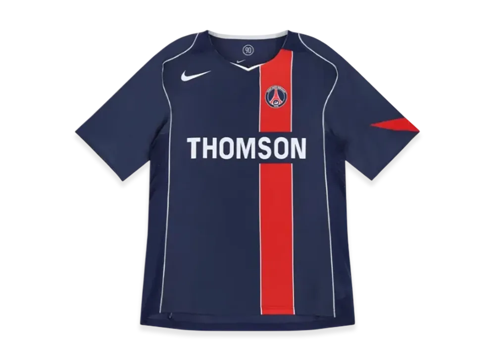 Nike Paris Saint-Germain (PSG) 2004 Total 90 Reissue Soccer Replica Uniform "Midnight Navy"