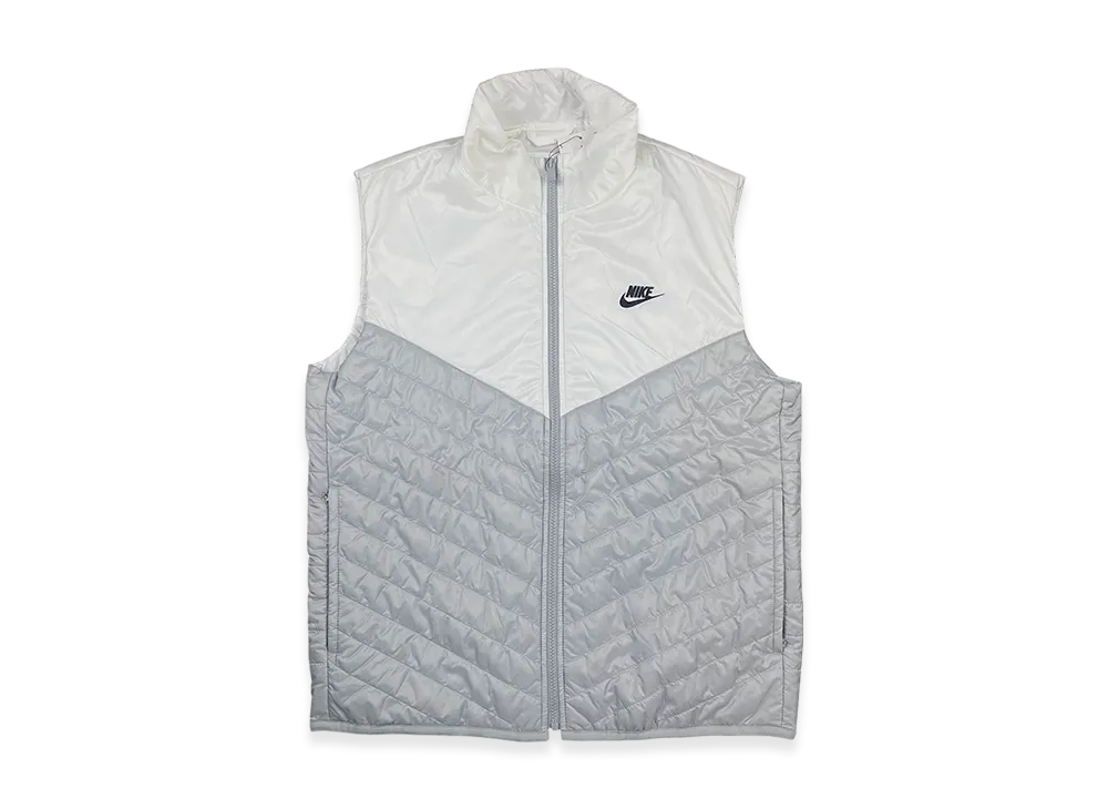 Nike Therma FIT Windrunner Midweight Puffer Vest "Light Smoke Grey/White/Black"
