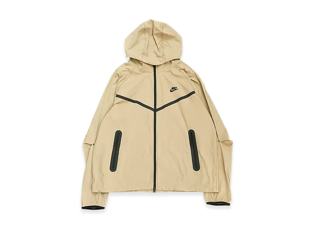 Nike Tech Windrunner Men's Woven Full Zip Jacket "Parachute Beige/Parachute Beige/Black"