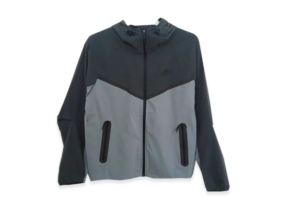Nike Tech Windrunner Men's Woven Full Zip Jacket "Cool Grey/Anthracite/Black"