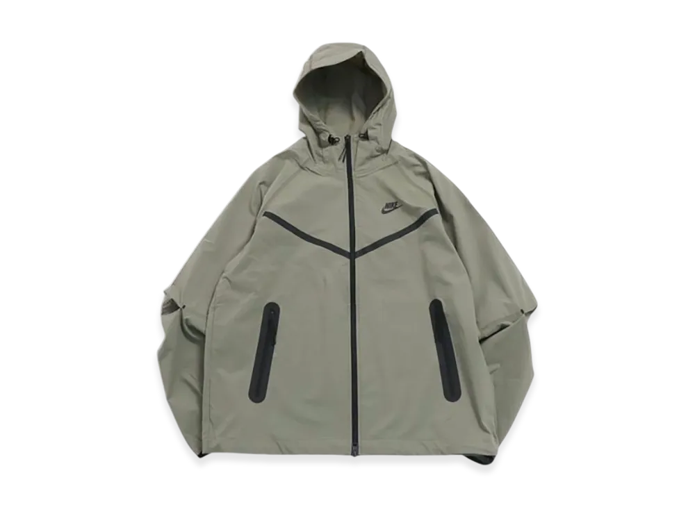 Nike Tech Windrunner Men's Woven Full Zip Jacket "Light Army/Light Army/Black"