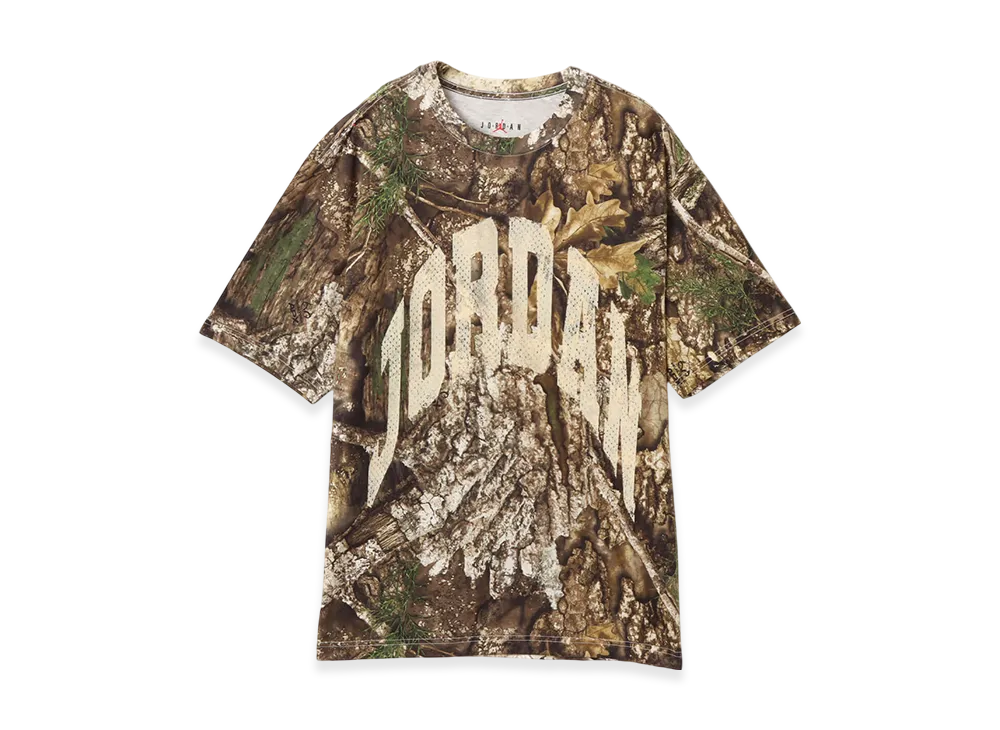 Nike JORDAN BRAND M J BRK RLT AOP SS Crew "Real Tree"