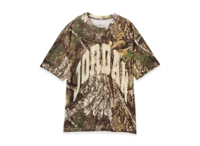 Nike JORDAN BRAND M J BRK RLT AOP SS Crew "Real Tree"