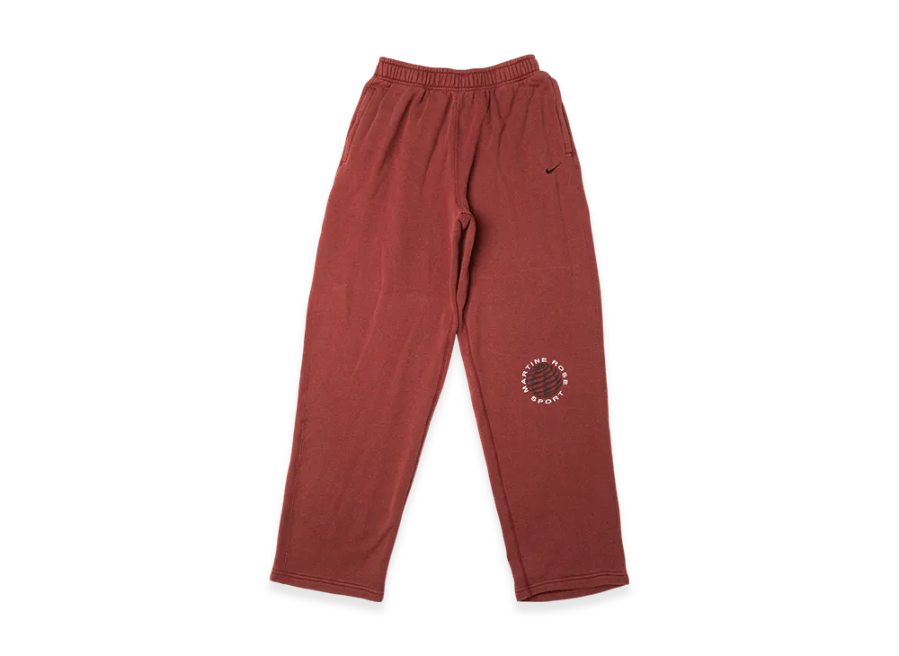 Nike x Martine Rose Fleece Pants "Burgundy"