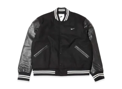Nike AS M NK AU Varsity JKT LTHR SL "Black"