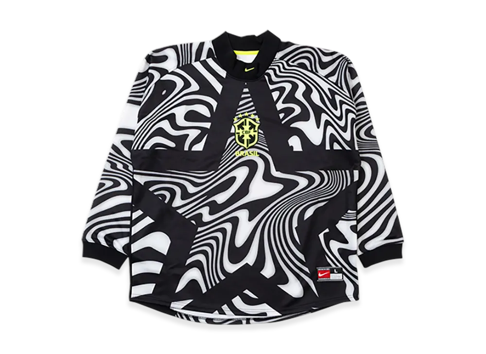 Nike Hollywood Goalkeepers Brazil Authentic "Black/Volt/Volt"