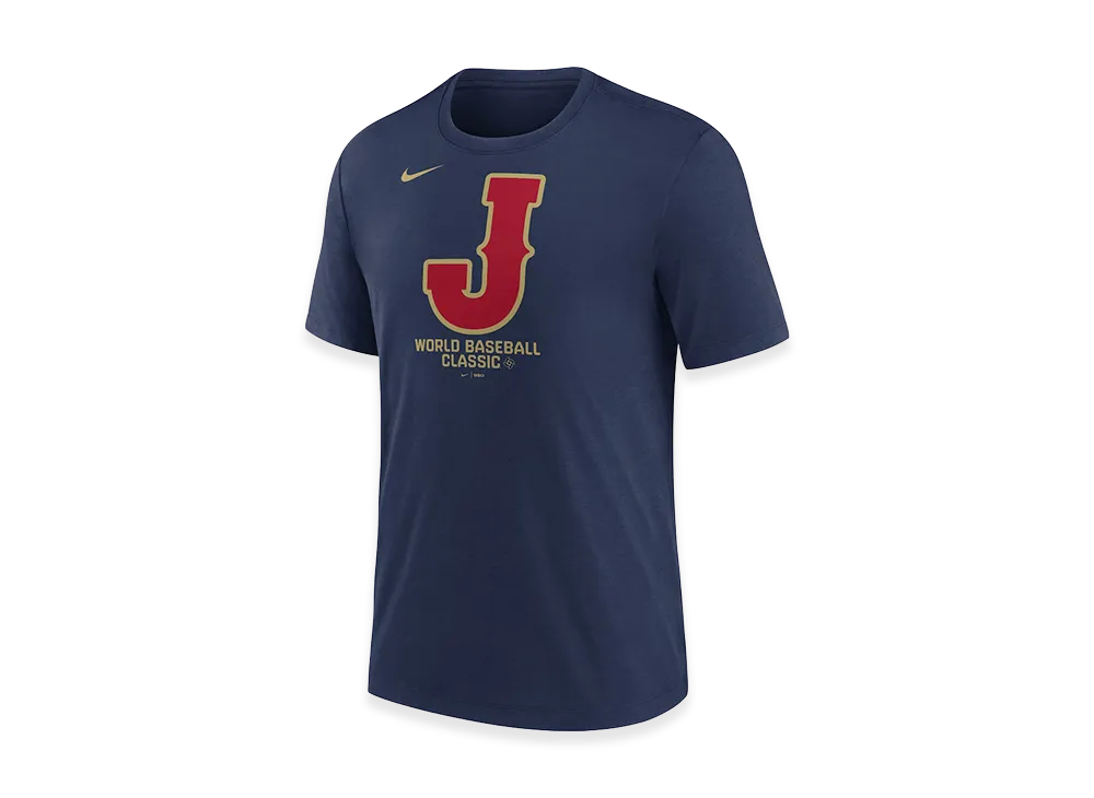 Nike 2026 WBC Japan Tri-Blend Tee "Navy"