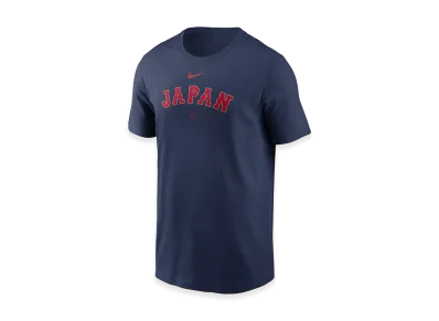 Nike 2026 WBC Wordmark Cotton Tee Kids "Navy"