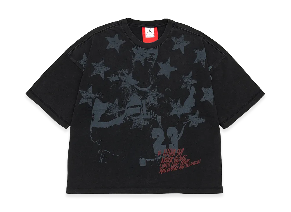 Nike M J IH MJ Star SS Tee "Black"