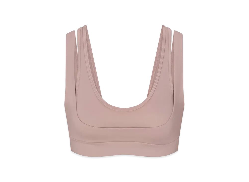 Nike x SKIMS Double Strap Scoop Bra "Himalayan"