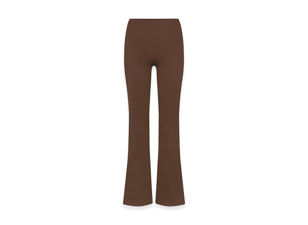 Nike x SKIMS Slim Flare Legging "Dark Sepia"