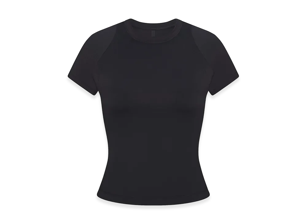 Nike x SKIMS Baby Tee "Obsidian"