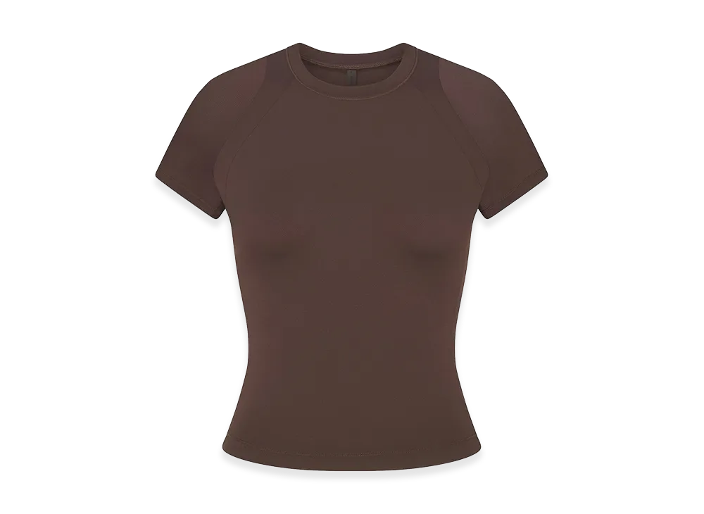 Nike x SKIMS Baby Tee "Dark Sepia"