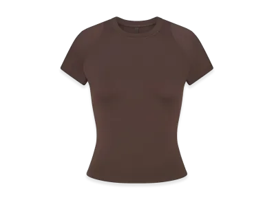 Nike x SKIMS Baby Tee "Dark Sepia"