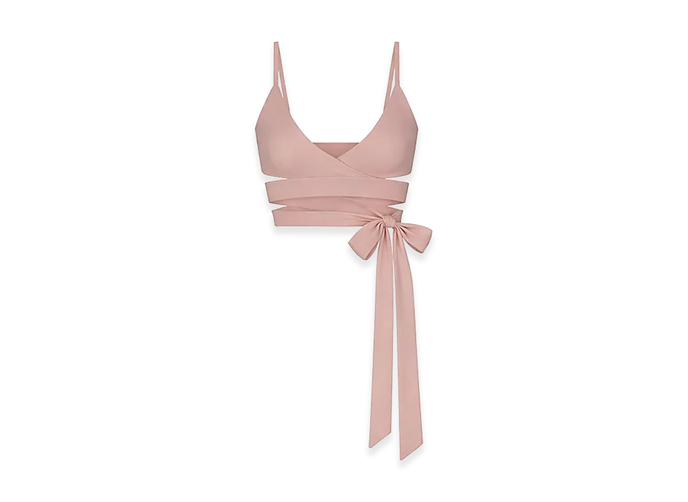 Nike x SKIMS Wrap Front Bra "Himalayan"