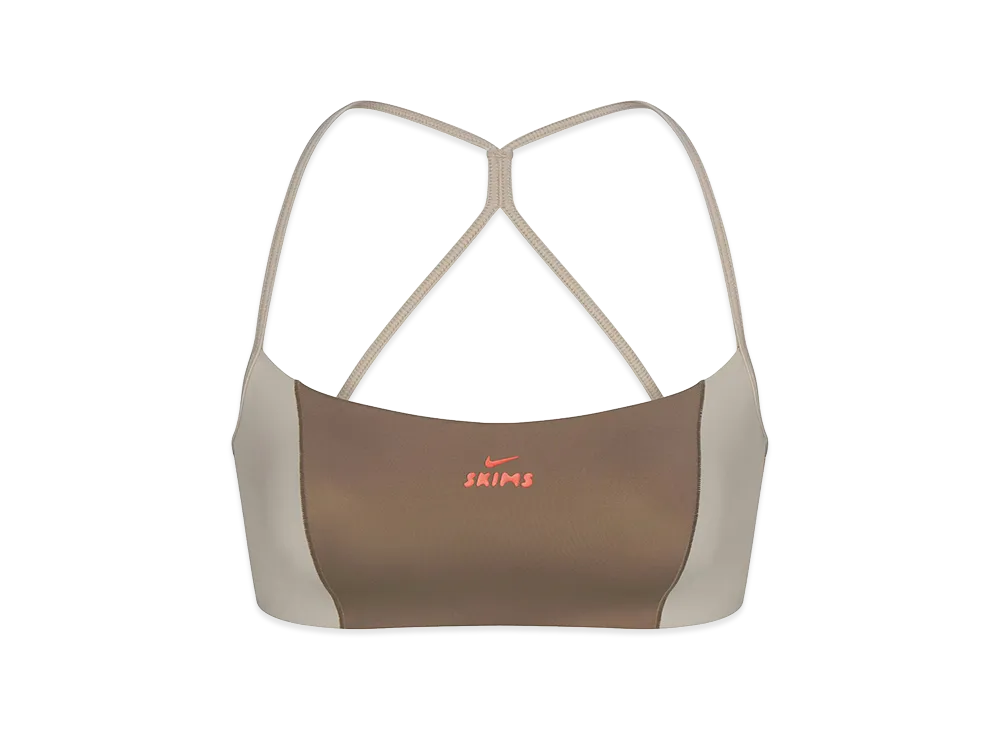 Nike x SKIMS Micro Scoop Bra "Truffle And Stone"