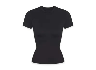 Nike x SKIMS Padded Baby Tee "Obsidian"