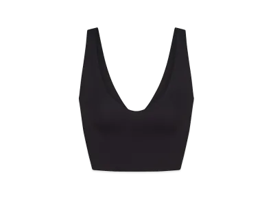 Nike x SKIMS V-Neck Bra Top "Obsidian"