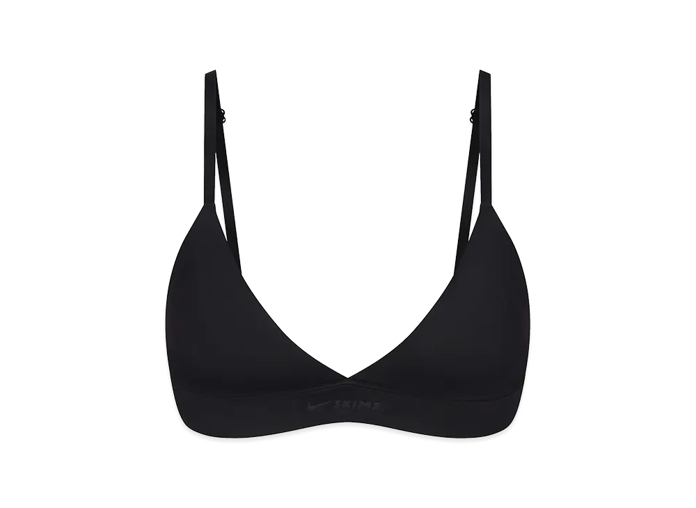 Nike x SKIMS Triangle Bra "Obsidian"