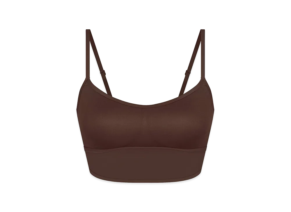 Nike x SKIMS Cami Bra Top "Dark Sepia"