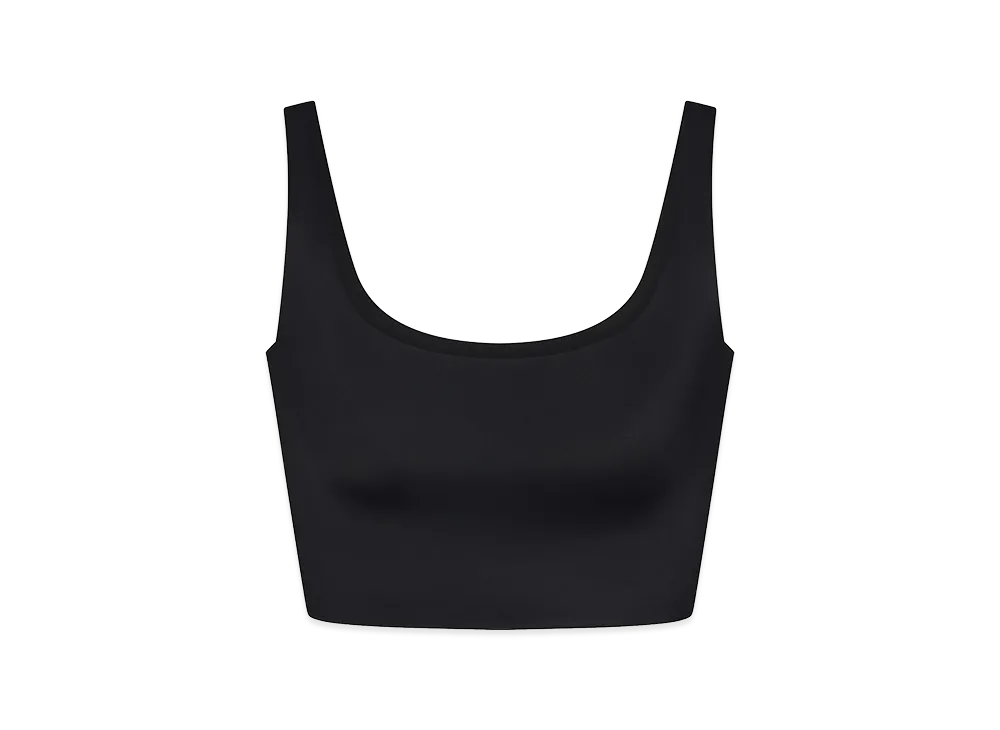 Nike x SKIMS Scoop Neck Bra Top "Obsidian"