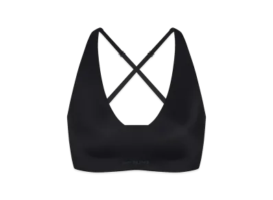 Nike x SKIMS V-Neck Bra "Obsidian"