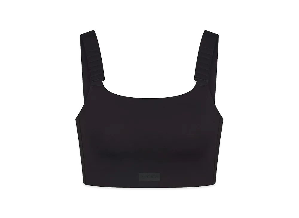 Nike x SKIMS Wide Strap Bra "Obsidian"