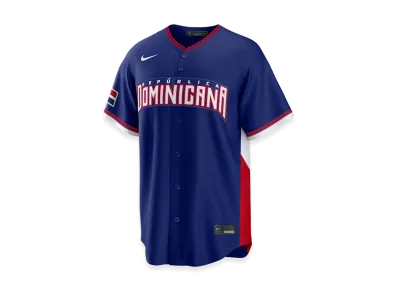 Nike 2026WBC World Baseball Classic Dominican Republic Baseball Road Stadium Jersey "Royal"