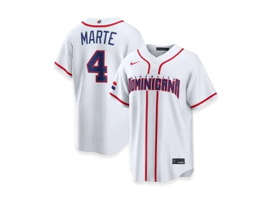 Nike 2026WBC World Baseball Classic Ketel Marte Dominican Republic Baseball Home Stadium Jersey "White"