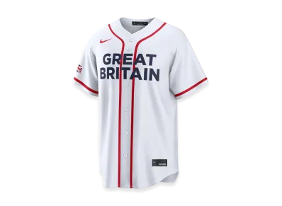 Nike 2026WBC World Baseball Classic Great Britain Baseball Home Stadium Jersey "White"