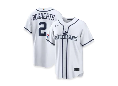 Nike 2026WBC World Baseball Classic Xander Bogaerts Netherlands Baseball Home Stadium Jersey "White"