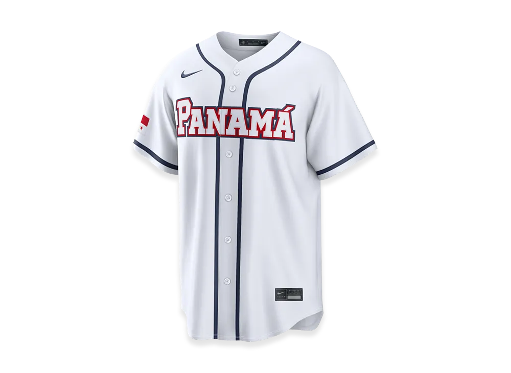 Nike 2026WBC World Baseball Classic Panama Baseball Home Stadium Jersey "White" - ¥