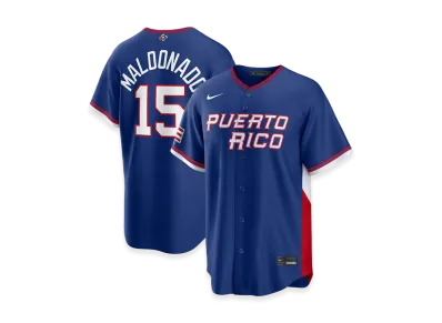 Nike 2026WBC World Baseball Classic Martín Maldonado Puerto Rico Baseball Road Stadium Jersey "Royal"
