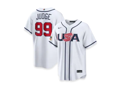 Nike 2026WBC World Baseball Classic Aaron Judge USA Baseball Home Stadium Jersey "White"