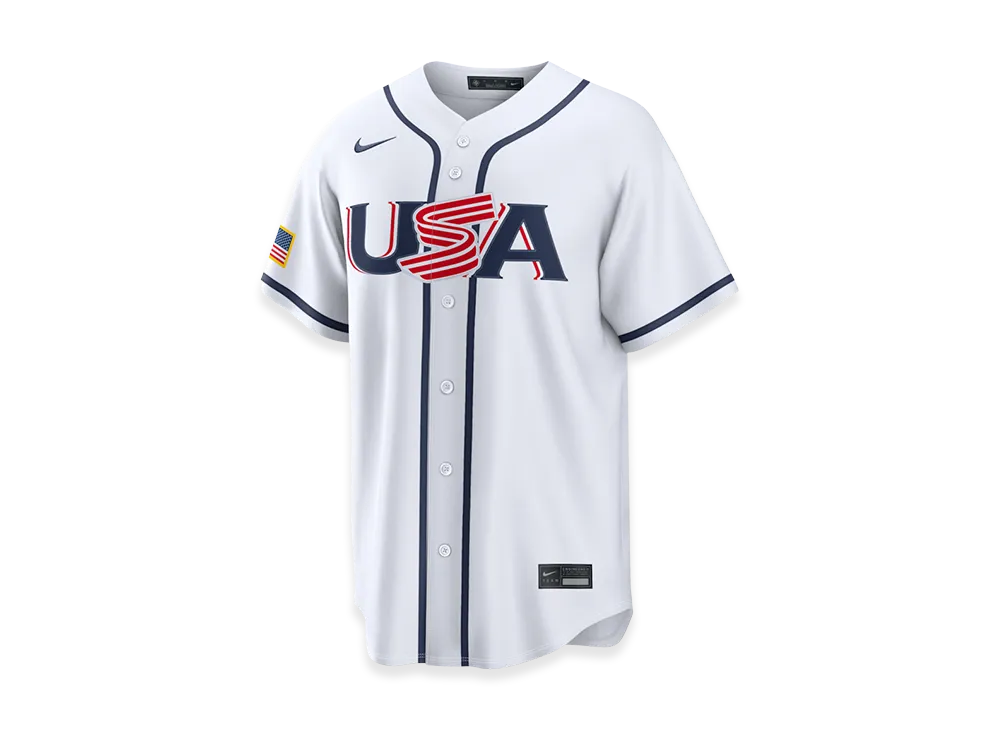 Nike 2026WBC World Baseball Classic USA Baseball Home Stadium Jersey "White" - ¥