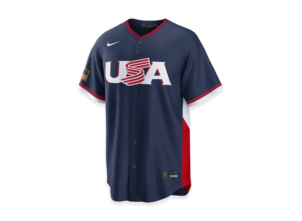 Nike 2026WBC World Baseball Classic USA Baseball Road Stadium Jersey "Navy"