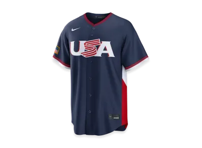 Nike 2026WBC World Baseball Classic USA Baseball Road Stadium Jersey "Navy"