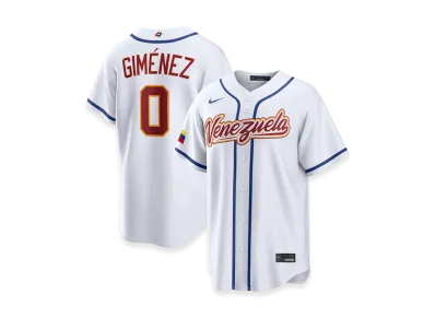 Nike 2026WBC World Baseball Classic Andrés Giménez Venezuela Baseball Home Stadium Jersey "White"