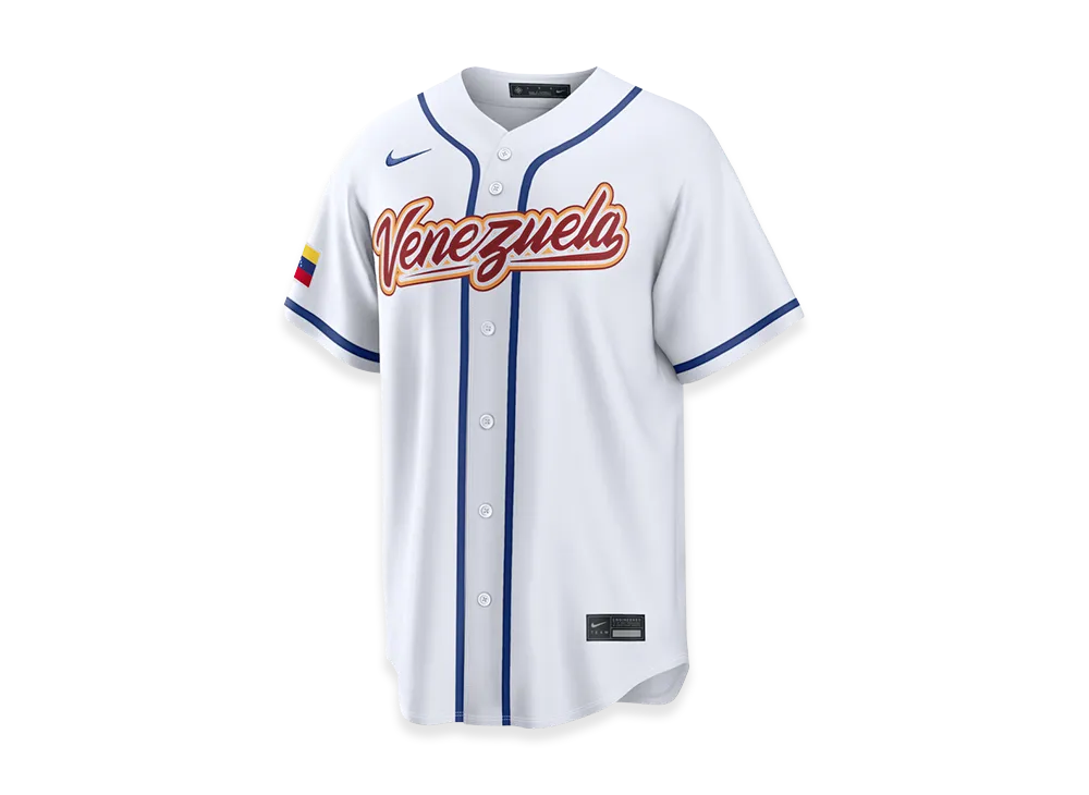 Nike 2026WBC World Baseball Classic Venezuela Baseball Home Stadium Jersey "White"