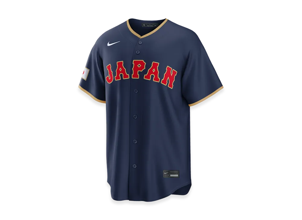Nike 2026WBC World Baseball Classic Japan Baseball Road Stadium Jersey "Navy"