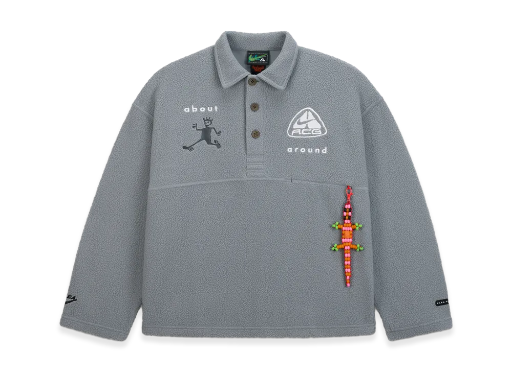 Nike ACG x Cactus Plant Flea Market LS Polo "Gray"