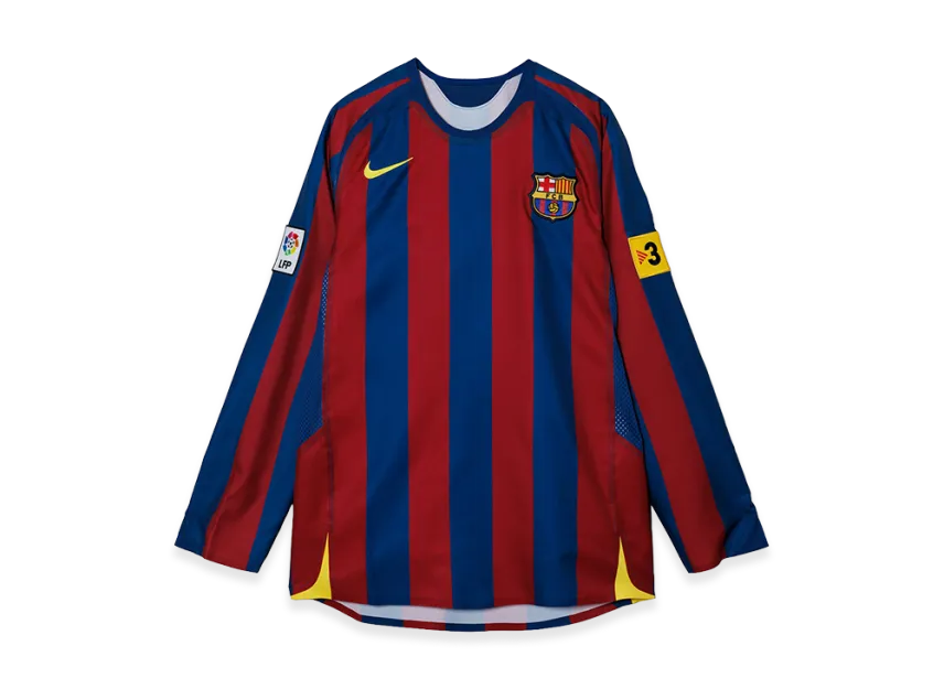 Nike FC Barcelona 2005/06 Reissue Replica Long Sleeve Jersey Nike FC Barcelona 2005/06 Reissue Replica Long Sleeve Jersey