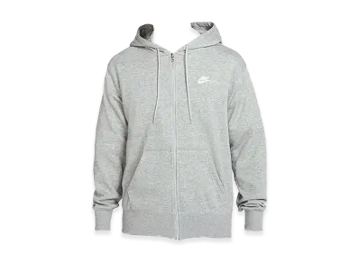 Nike Club Ft Full Zip Hoodie "Grey"