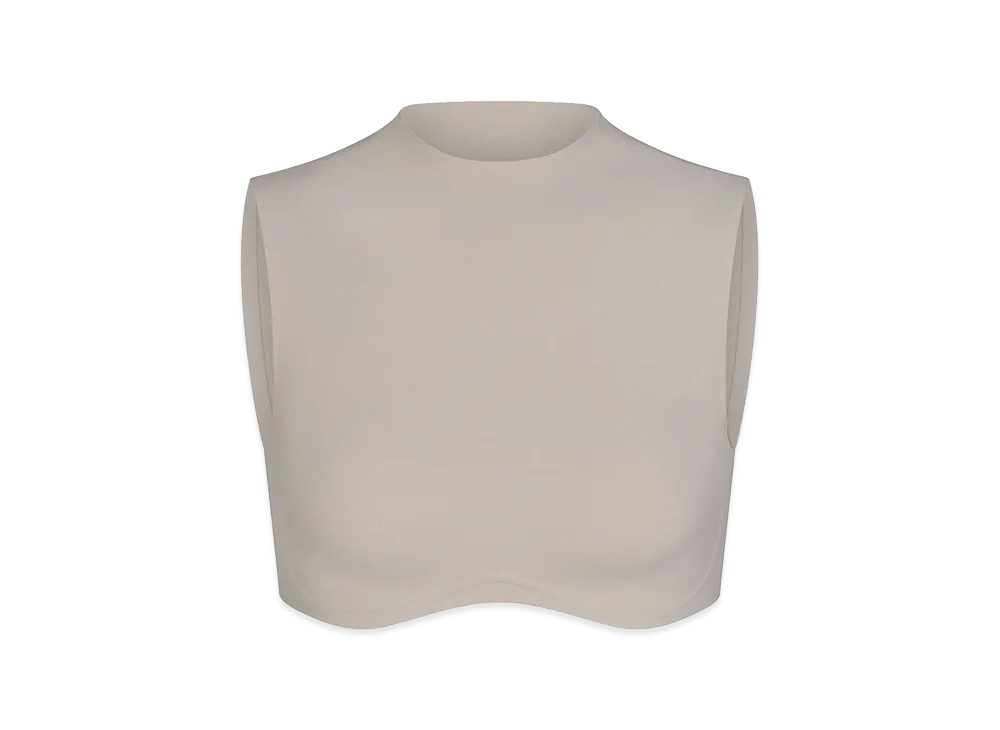 Nike x SKIMS Women's Mock Neck Bra Top "Linen"