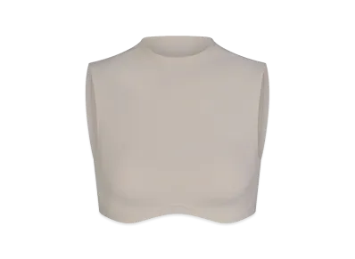 Nike x SKIMS Women's Mock Neck Bra Top "Linen"