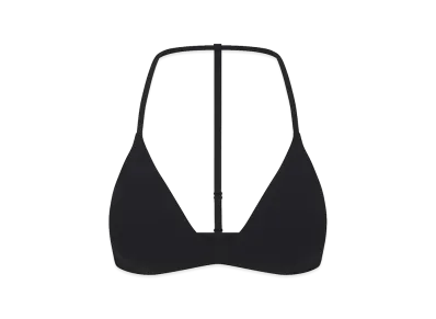 Nike x SKIMS Women's T-Back Triangle Bra "Obsidian"