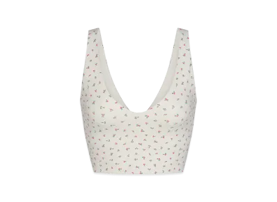 Nike x SKIMS Women's V-Neck Bra Top "Ditsy Floral Print"