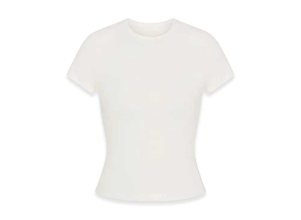 Nike x SKIMS Women's Dri-Fit Baby Tee "Ivory"