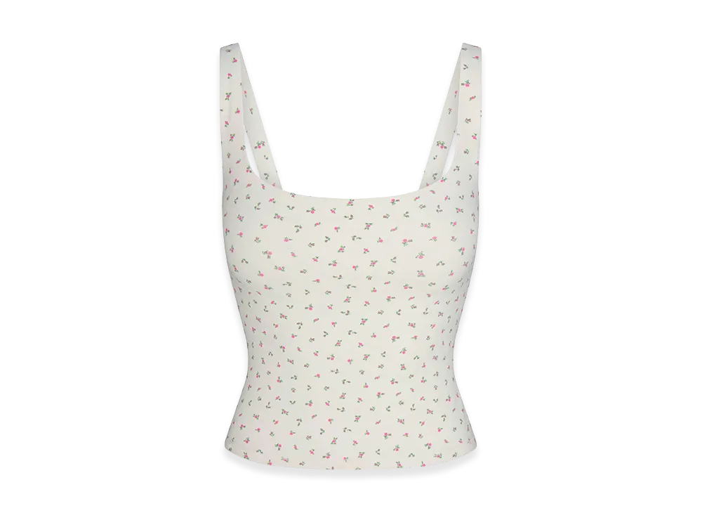 Nike x SKIMS Women's Square Neck Tank "Ditsy Floral Print"